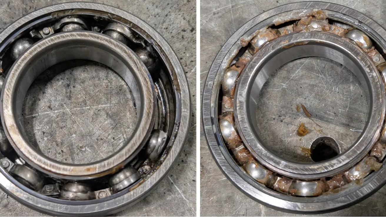 Walki, kuivaimen kiertoilmapuhaltimen laakeri