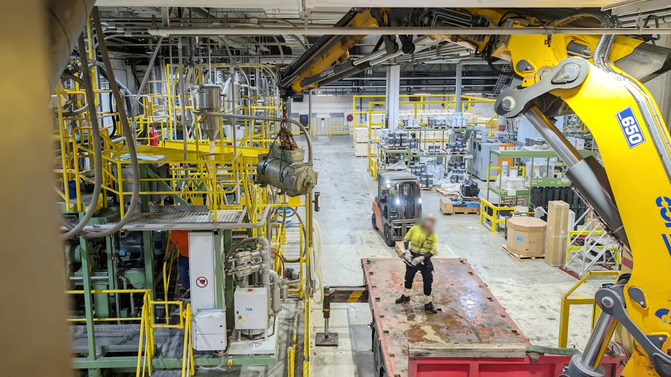 Walki, extruudereiden moottorien huolto